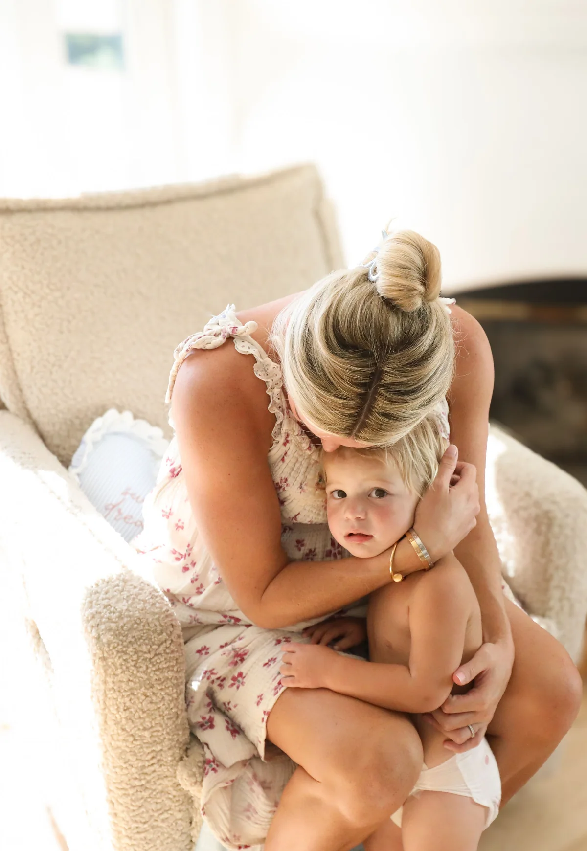 Emotional Orange County birth photography moment